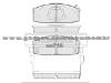 Brake Pad For NISSAN 41060-W2725