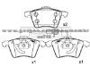 Brake Pad For VOLKSWAGEN 1 151 377