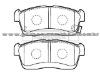 Brake Pad For TOYOTA 04491-97210-000