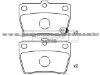 Brake Pad For TOYOTA 04466-42010