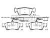 Brake Pad For VOLKSWAGEN 7L6 698 451