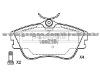 Brake Pad For VOLKSWAGEN 701 698 151 D