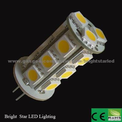 LED G4 Lamp With 18pcs 5050SMD,10-30VAC/DC And 360 Degree View Angle