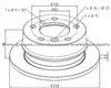 Mercedes Benz Brake Discs 9014230612 For Disc Brakes Bus And Truck