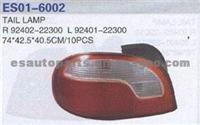 AIL LAMP FOR HYUNDAI ACCENT ,TAIL LAMP,R 92402-22300/L 92401-22300