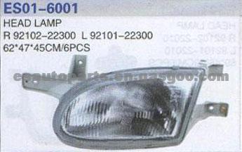 HEAD LAMP R 92102-22300/L 92101-22300