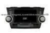 car dvd player with 8-inch digital panel special for TOYOTA HIGHLANDER