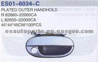 Plated Outer Handle R 82660-22000ca/ L 82650-22000ca