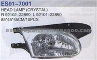 Head Lamp L: 92101-22850 R: 92102-22850