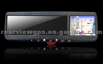 3. 5 Inch Gps Rearview Mirror for Buick Gl-8