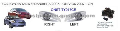 Toyota Yaris Sport Chrome Fog Lamp ONST TY017CE