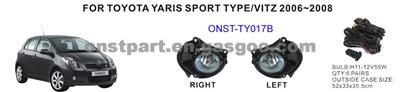 Toyota Yaris Sport LED Fog Lamp ONST TY017L