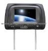 Newest 2011 OEM 7-Inch Headrest DVD with Digital Panel, USB/SD, IR/Fm, Game And TV