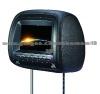 7-Inch Headrest car DVDwith touch screen,Digital Panel, USB/SD, IR/Fm, Game (K7018)