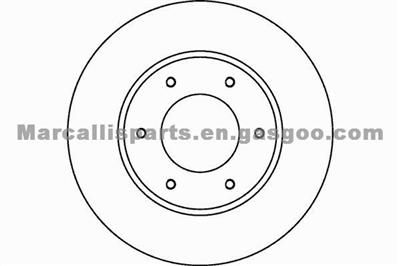 Brake Disc For Toyota Hiace IV 43512-26140