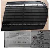 Invisible Left Rear Glass For KINGLONG YUTONG HIGER GOLDEN DRAGON Buses
