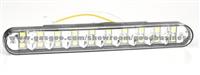 White Slim Design 12-Led Daytime Running Light/Led DRL