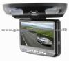 9'' flip-down car dvd player/monitor with FM and IR Transmitter