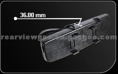 4.3 Inch Car Rearview Mirror With Video Parking Sensor And Compass CM-043RB3 For Volkwagen Passat Bora Jetta Polo Skoda Santana