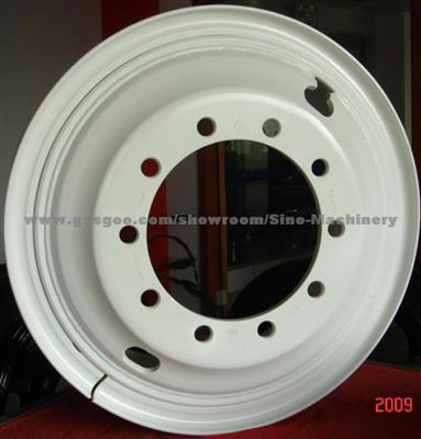 Steel Wheel Rims 8.5-24 For Tubeless Trucks