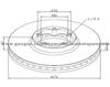 Ford Brake Discs 4395257 For Disc Brakes Bus And Truck