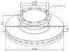 Man Brake Discs 81508030026 For Disc Brakes Bus And Truck