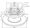 Iveco Brake Discs 1904529 For Disc Brakes Bus And Truck