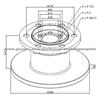 Iveco Brake Discs 1904531 For Disc Brakes Bus And Truck