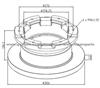 Iveco Brake Discs 42471150 For Disc Brakes Bus And Truck