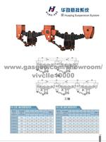 Trailer Suspension Set, 2-Axle/ 3-Axle/ 4-Axle Suspension Set