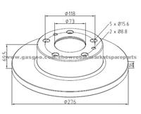 Iveco Brake Discs 2994066 For Disc Brakes Bus And Truck