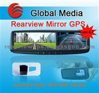 4.3 Inch Car Rearview Mirror With 2ways Audio Output And MP3 MP4 Function CM-043RA For ChryslerSebing From 2007 To 2011