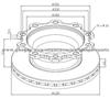 SMB Trailor Fruehauf Brake Disc M20013501 For Disc Brakes Bus And Truck