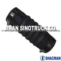 SHACMAN AUTO PARTS (AZ9118530005){DOWN} WATER PIPE WITH CLIPS