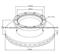 Meritor Or Ror Brake Disc 212 27 349 For Disc Brakes Bus And Truck