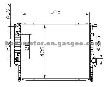 Radiator BMW 1709457 1719261 2241913
