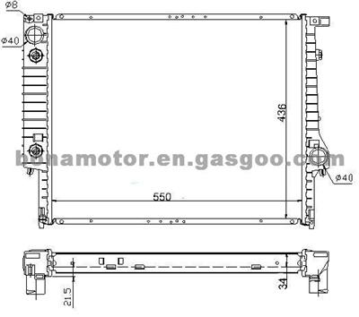 Radiator BMW 1709457 1719261 2241913
