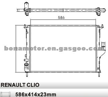 Radiator RENAULT 8200735039