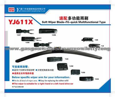 UNIVERSAL Type Windshield Wiper Blade