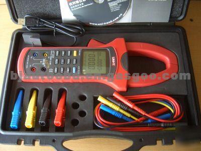 NEW UT232 3 Phase 4 Wire Power Factor Clamp Meter