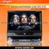 2 din 7 inch TFT-LCD brand new panel CAR DVD player with touchscreen/GPS/FM/AM/USB/SD/TV/bluetooth/amplifier