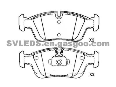 Brake Pads 34 11 1 164 498 BMW