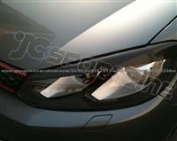 VW Golf 6 MK6 VI Carbon Fiber Eyelid Eyebrow