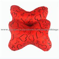 Red Comfortable Car Head Rest Head Pillow