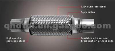 ISO/TS16949 Certified Stainless Steel Auto Exhaust Flexible Pipe