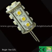 LED G4 Lamp With 15pcs 3528SMD,10-30VAC/DC, 360 Degree Beam Angle