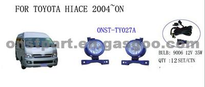 Fog Lamp TOYOTA HIACE 2004~ON