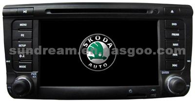 Indash Auto Multimedia Player With GPS For SKODA OCTAVIA