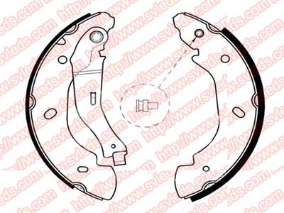 Brake SHOE 4 110 585 FORD