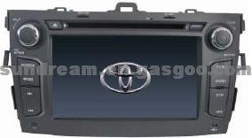 OEM Fitting 7 Inch Auto DVD For TOYOTA COROLLA